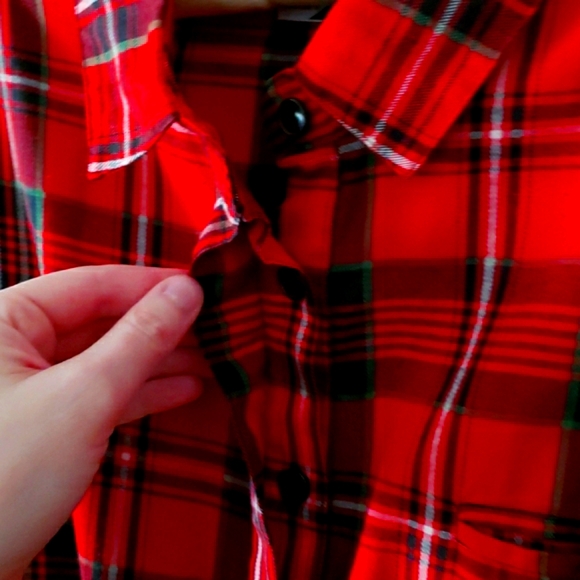 Vintage Red Plaid Dress - Picture 14 of 14